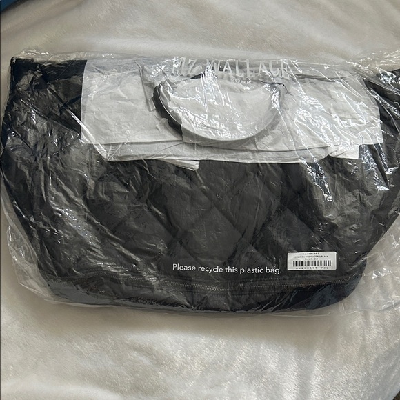 Great gift! MZ Wallace Madison Weekender Black Quilted Travel Bag NWT - Picture 9 of 12